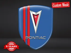 Pontiac Pegatinas Silicona Auto Pro Máximo Estilo Resistente
